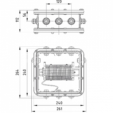 Junction-Box 8 / M 20