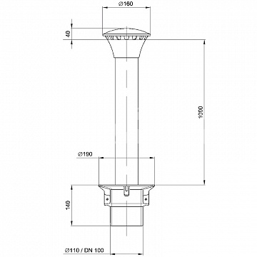 Concrete part 100 T