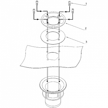 Liner clamping flange 70T