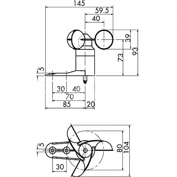 Anemometer K