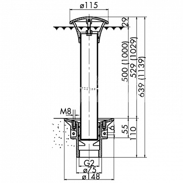 Liner clamping flange 70T