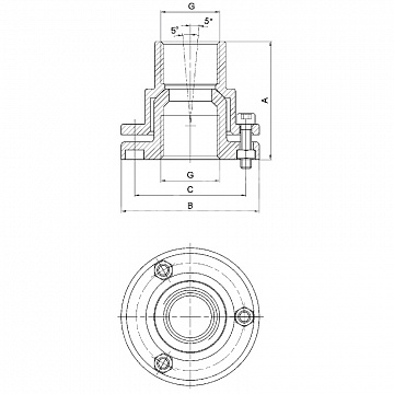 Swivel Connection 10 Silver