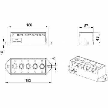 Hibrid connection box