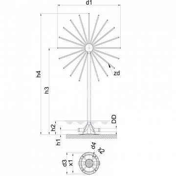 Water Sphere 1200
