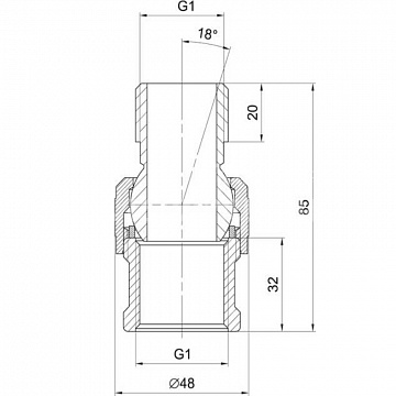 Ball Joint 10 Silver