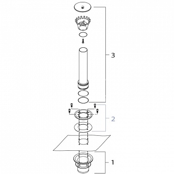 Liner clamping flange 70T